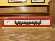 HORNBY R4146A 3RD CLASS KITCHEN PULLMAN COACH CAR 166 WITH LIGHTS NR MINT BOXED