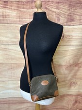 Womens Mulberry Scotchgrain Small Crossbody Bag, Brown/Tan, Lined