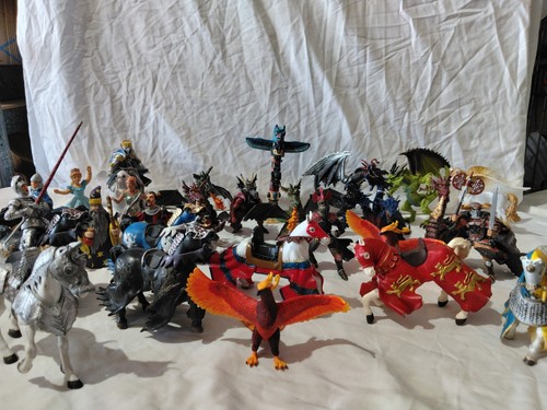 Papo elc etc dragons knights - elc,