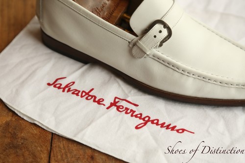 Salvatore ferragamo white - ferragamo,