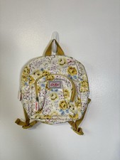 Cath Kidston Girls Floral Mini Backpack Rucksack Cottage Core Cute Yellow White