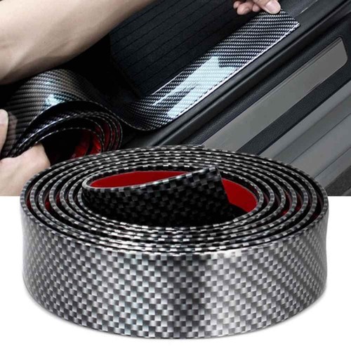 3cmx1m carbon fiber rubber car - carbon,