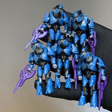 Lot 5 New Blue Elite Minor Halo Mega Bloks Construx Covenant Figure Minifigure