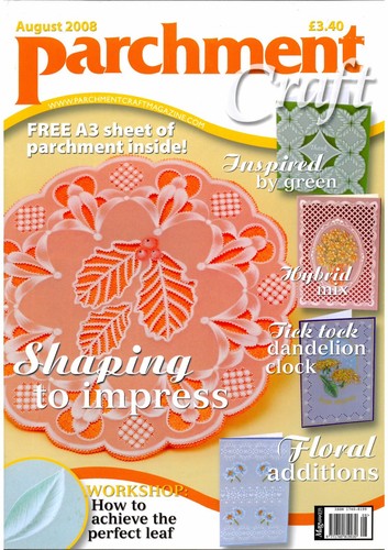 Parchment craft magazine - parchment,