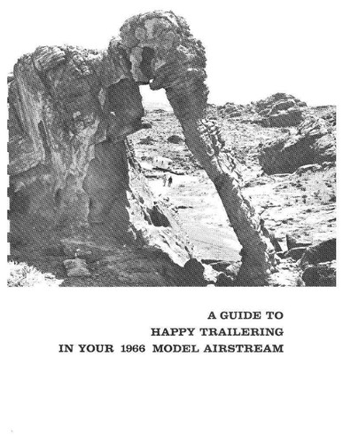 Airstream 1966 manual travel - airstream, manual: