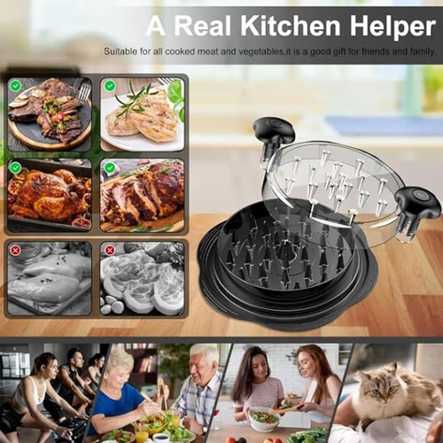 Black large chicken - chicken, shredder