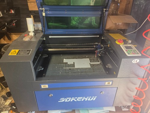 50w co2 laser cutter - , includes