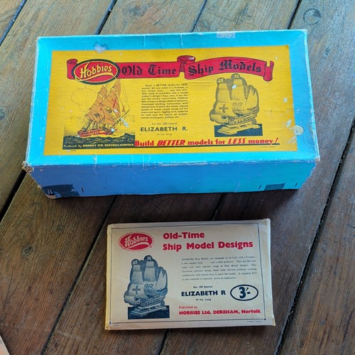 Vintage wooden model - wooden, boat
