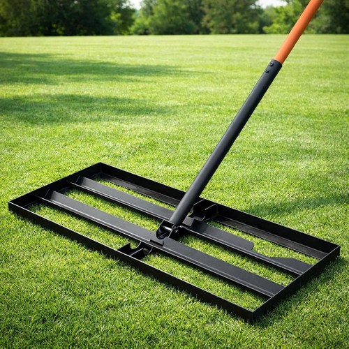 Lawn leveling rake - 10",