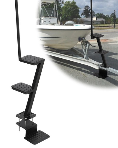 Step boat trailer steps with - steps,