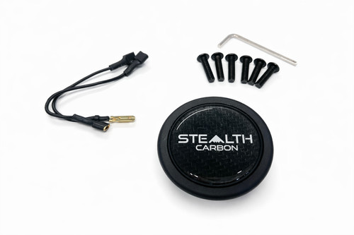 Stealth carbon horn button - stealth,