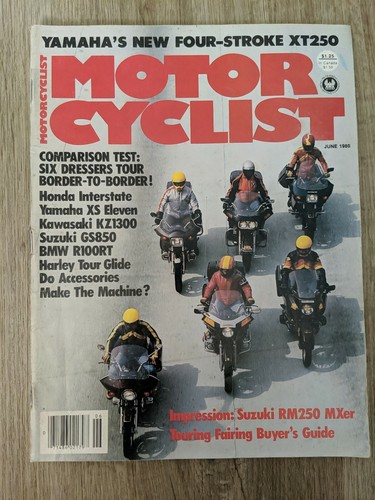 Vintage motorcyclist magazine - vintage,