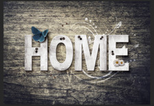 Home Metal Sign Retro Tin Wall