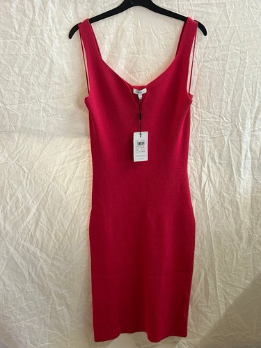 Reiss sleeveless red bodycon - reiss,