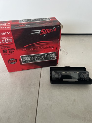 Sony ca600 car stereo - stereo, radio