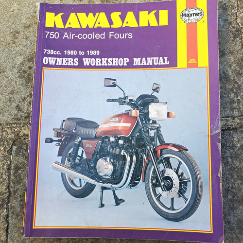 Kawasaki z750 haynes - z750,