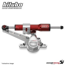 Bitubo red steering damper