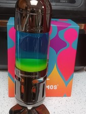 Mathmos  ltd edition no 5 CANDLE  Lava Lamp With blue liquid & yellow  wax 