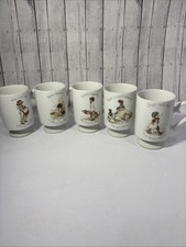 Lot Of 5 Vintage HOLLY HOBBIE Porcelain Mug Cup Japan
