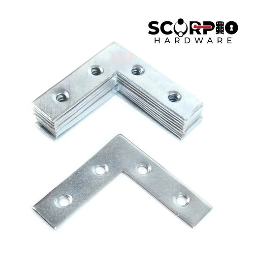 Corner plate degree flat - l, 90