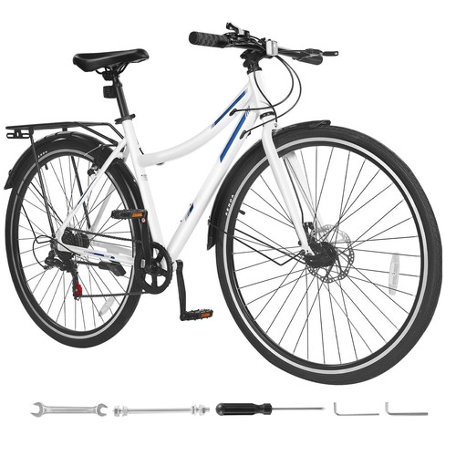 Speed urban hybrid bike - 7-speed,