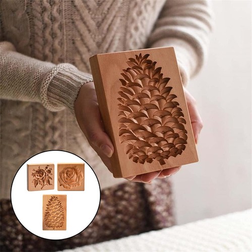 Carved cookie mold shortbread - carved,