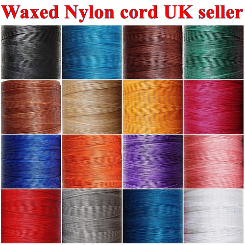 Waxed nylon cord 1mm - 1mm, craft