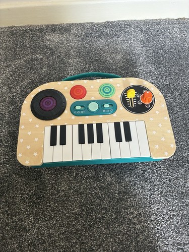 Wooden kids keyboard - wooden,