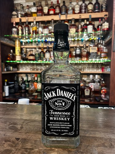 Jack daniels empty glass - jack,