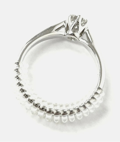 Invisible ring size adjuster - ring,