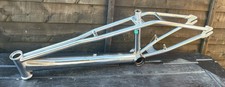 Vintage BMX Bike Frame Chrome Steel 20 Inch Old Mid School