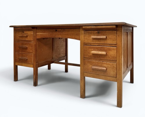 Large vintage oak twin - large,
