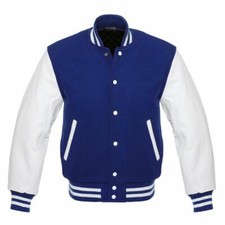 Navy Blue & White Varsity