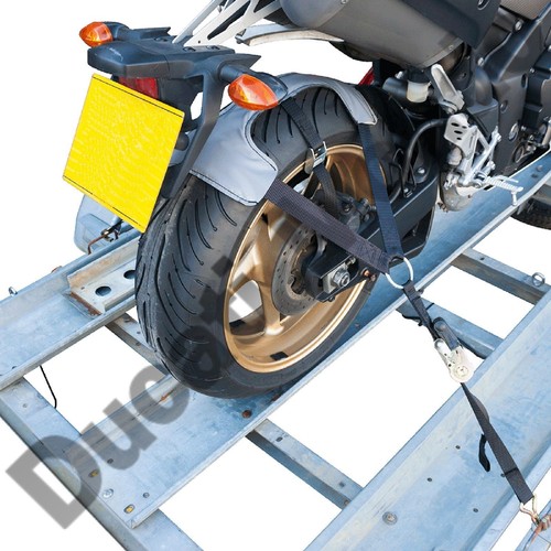 Motorcycle tyre down - , ratchet