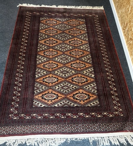 Geometric fringed rectangle - geometric,