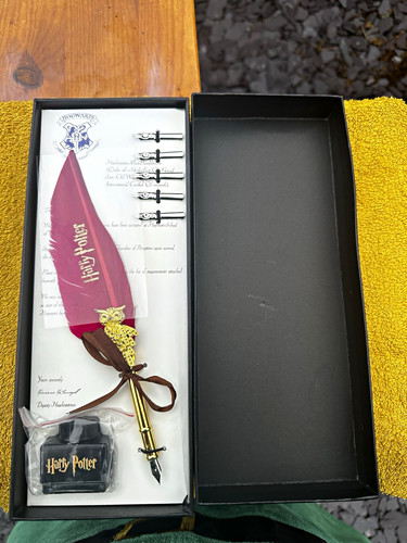 Harry potter quill dip - pen, set