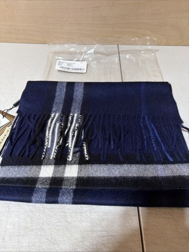 Burberry scarf indigo blue - indigo,
