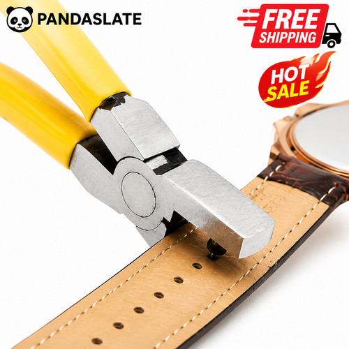 Leather hole punch plier belt - hole,