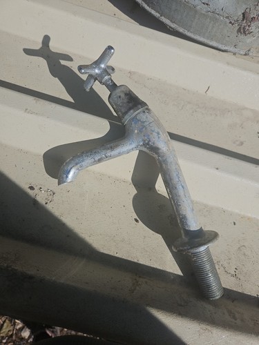 Vintage chrome cold tap - vintage,