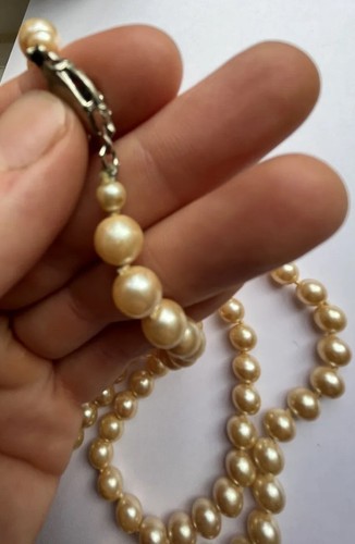 Rosita vintage faux pearls - vintage,