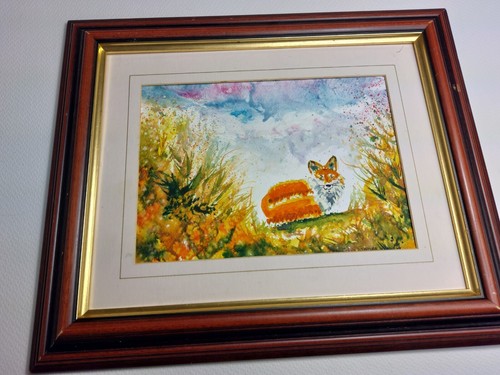 Original wildlife watercolour