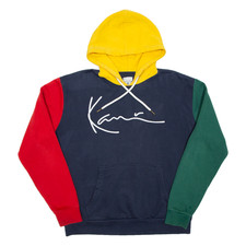 KARL KANI Mens Blue Hoodie M