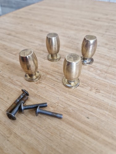Vintage solid brass - 4, x