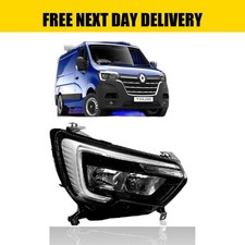 With Led Drl Front Headlights Fits Renault Master 2019-2025 Van Rh Right Side