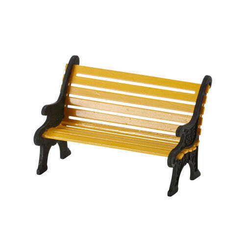 City wrought iron park bench - wrought,