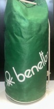 Men’s Vintage 1980’s/90’s Benetton Duffel Bag Jade Green.