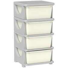HOMCOM Kids Storage Units with
