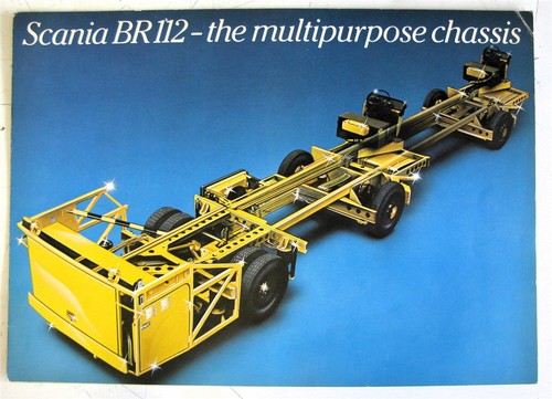 Scania 112 bus chassis - br,