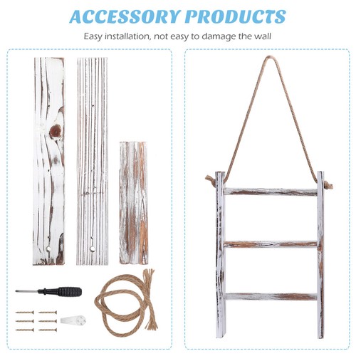 Towel rack vintage ladder - towel,