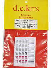 D.C Kits Lineside Accessories